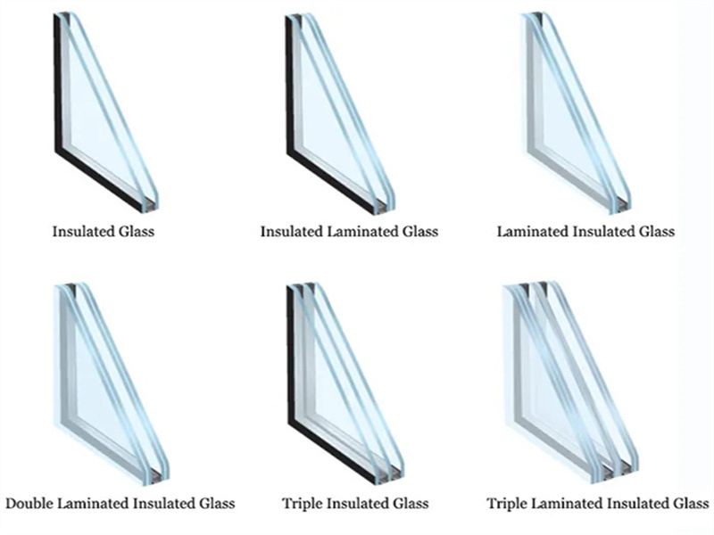 different custom insulated glass product