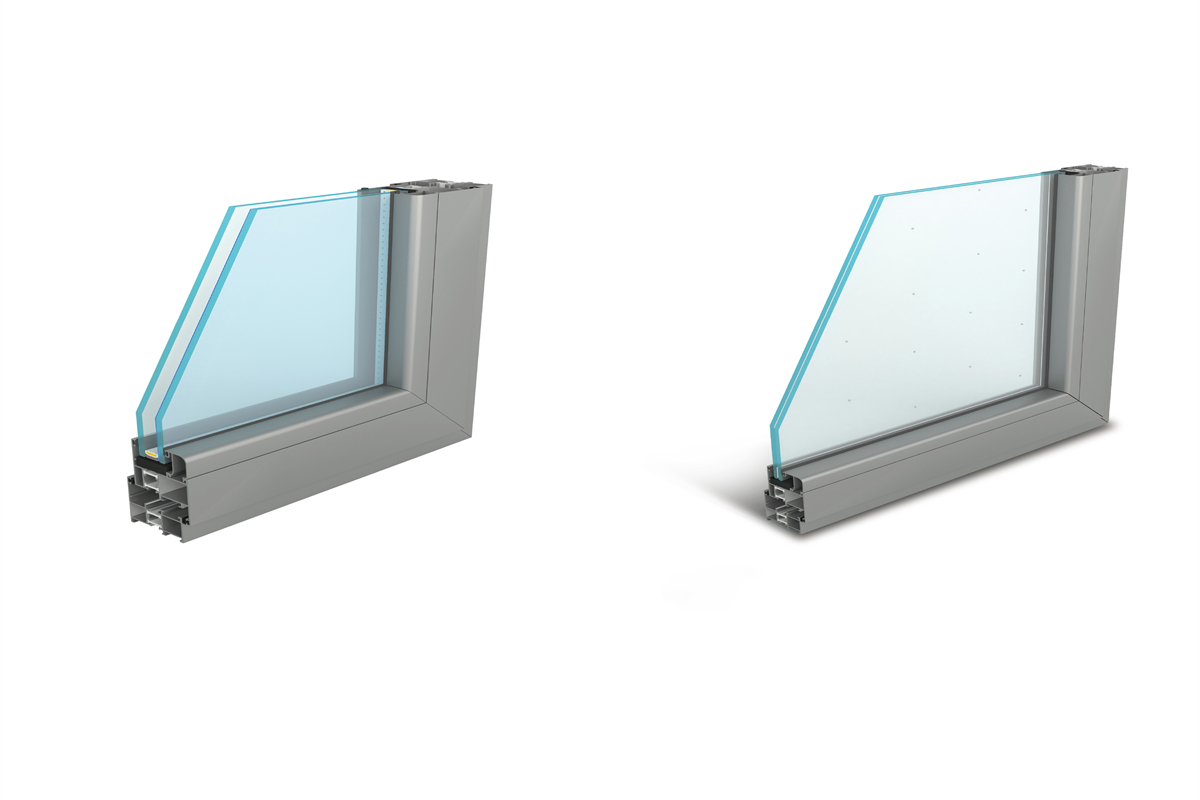 Different between vacuum glass and insulating glass