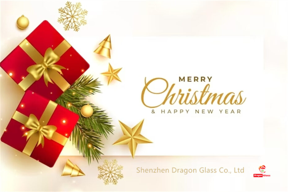 Christmas holidays wishes from Dragon Glass insulating glass supplier